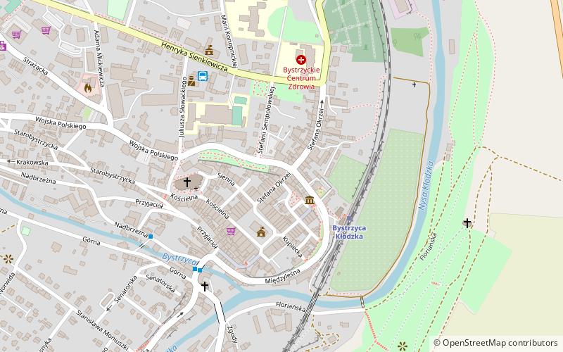 Baszta Kłodzka location map