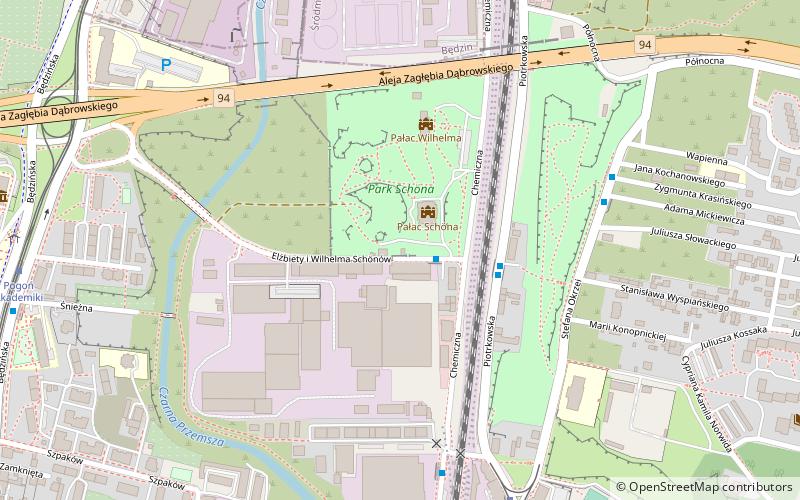 Schön-Palast location map