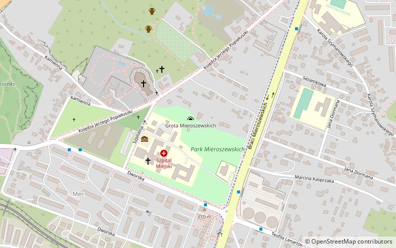 Grota Mieroszewskich location map