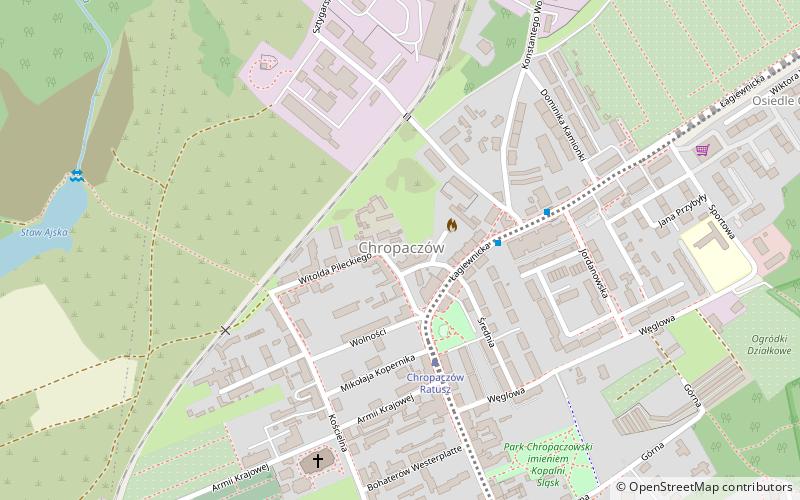 Chropaczów location map
