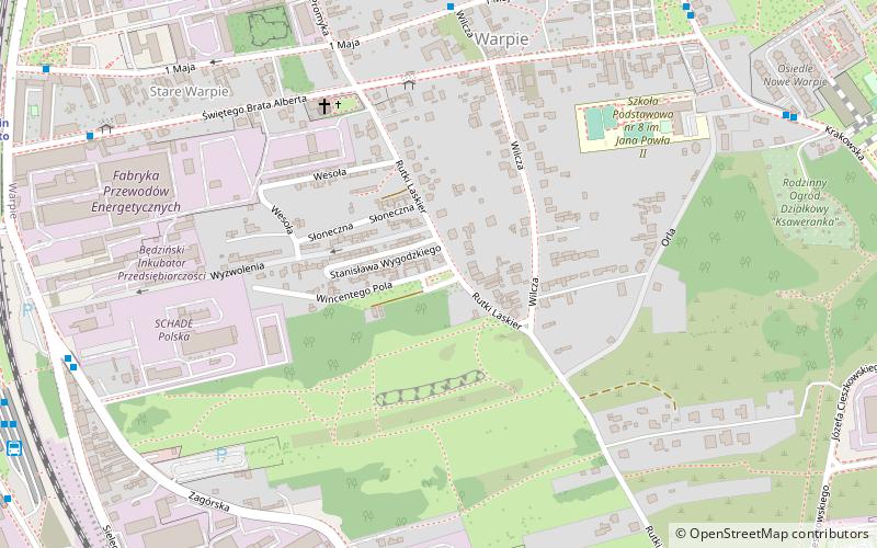 Plac Bohaterów Getta Będzińskiego location map