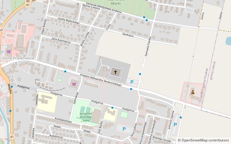 Divine Mercy Church location map