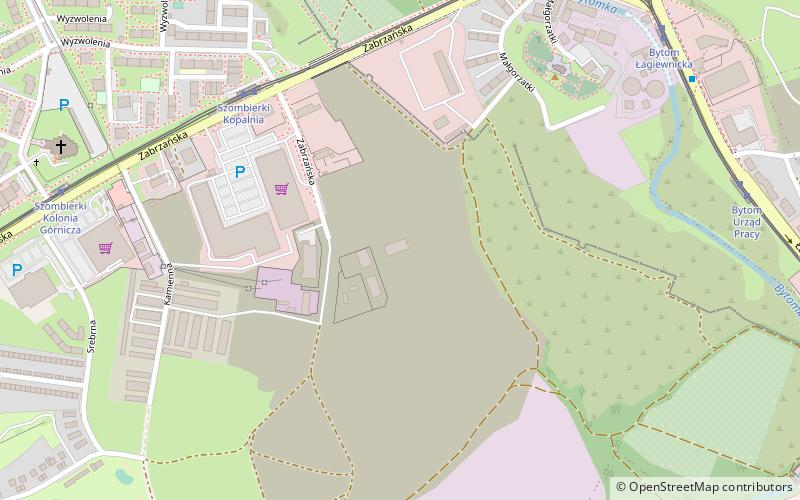 Szombierki Coal Mine location map