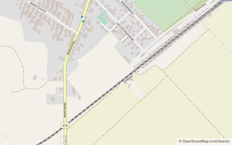 duchy of glogowek and prudnik location map