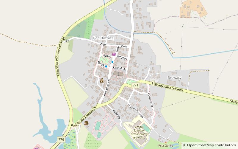 Collégiale de la Nativité-de-Notre-Dame de Wiślica location map