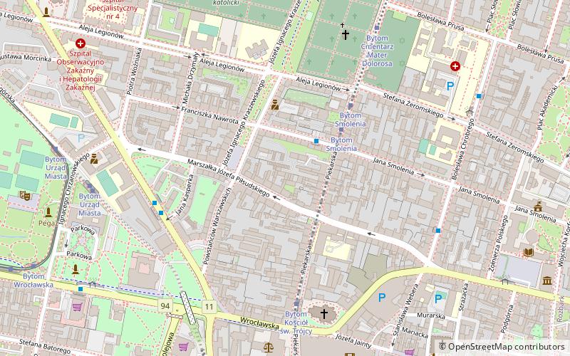 ducado de bytom location map