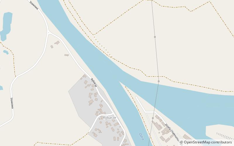 Gliwice Canal location map