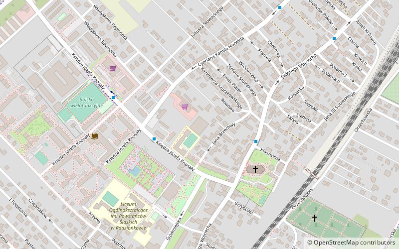 Hala Sportowa - MOSiR Radzionków location map