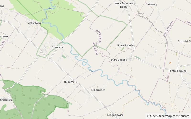 Nida Landscape Park location map