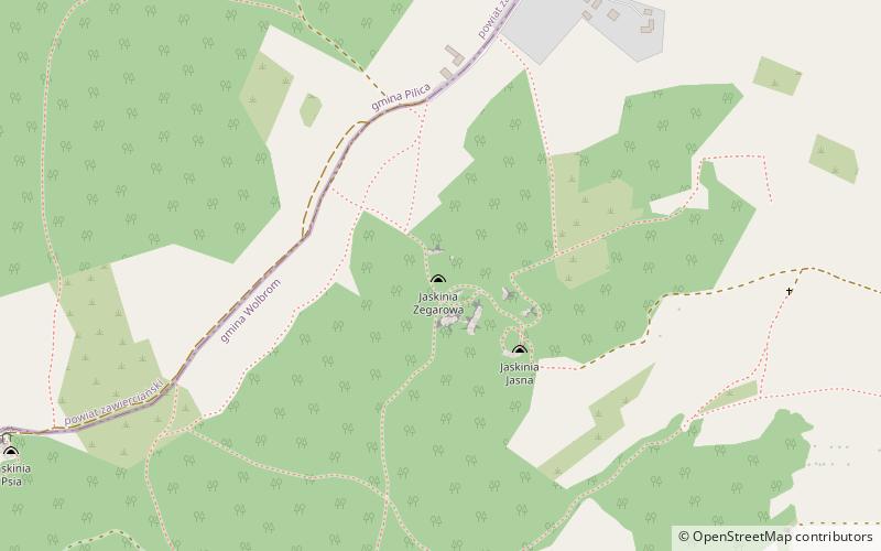 mala zegarowa location map
