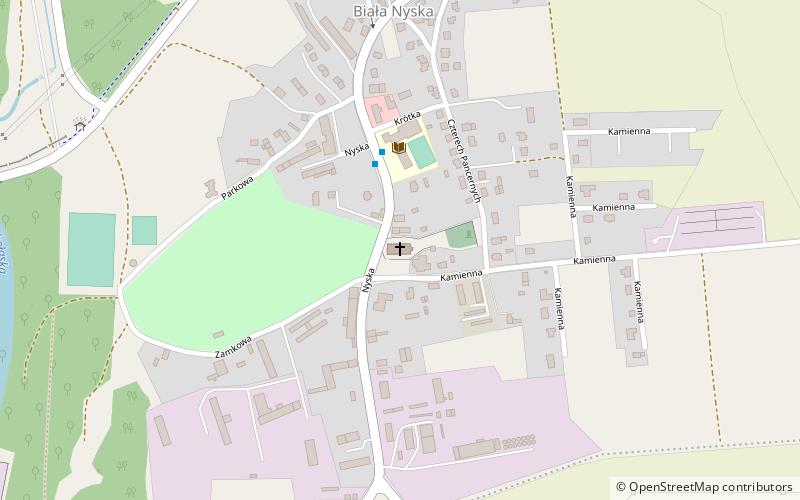Parafia św. Jana Ewangelisty w Białej Nyskiej location map