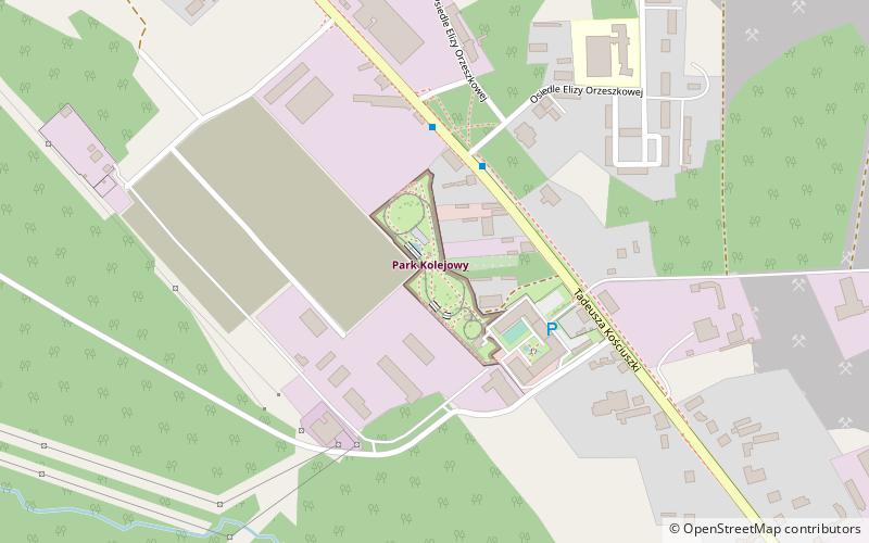 park kolejowy location map