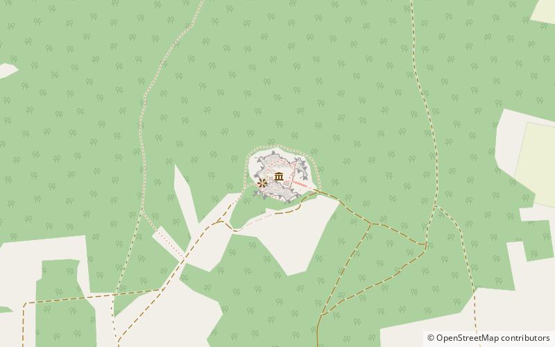 grod na gorze birow location map