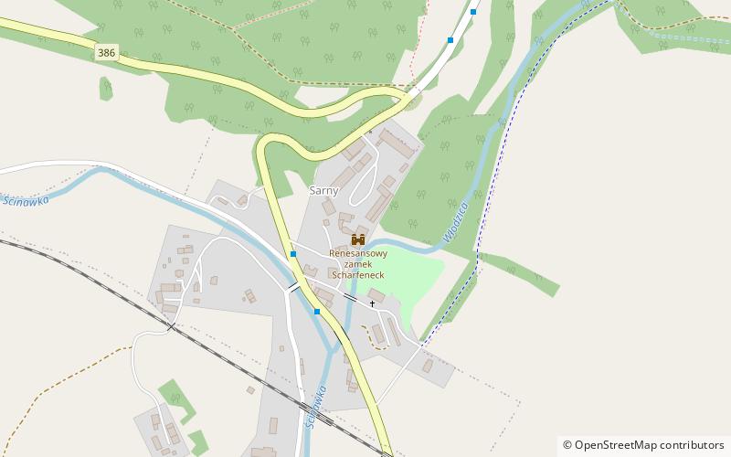 Sarny Palace location map