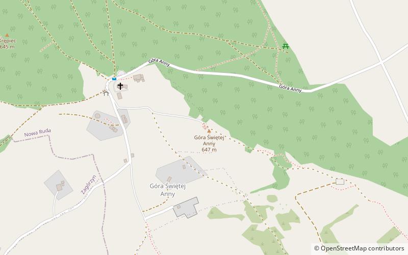 Wieża widokowa na Górze Świętej Anny location map