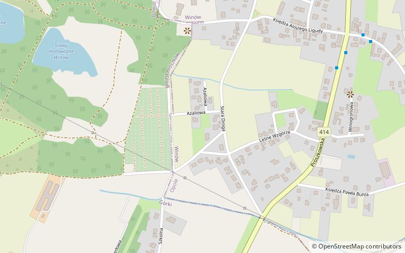 Winów location map