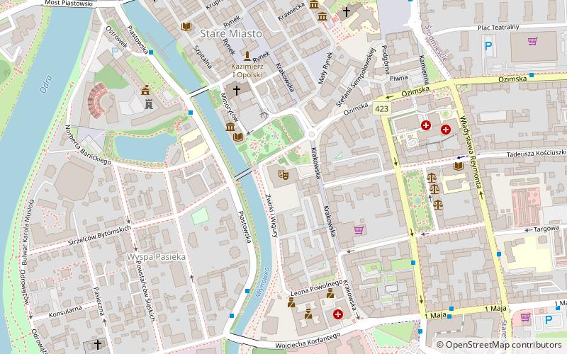 Filharmonia Opolska location map