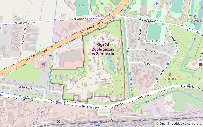 Zoological Park location map
