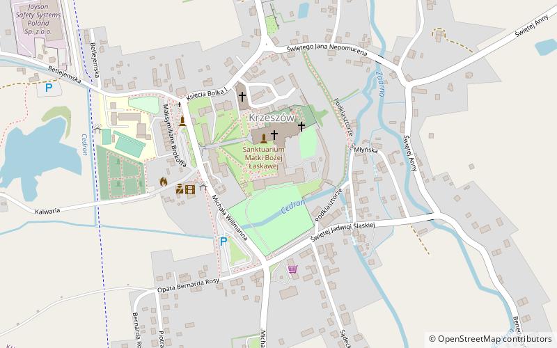 Kloster Grüssau location map