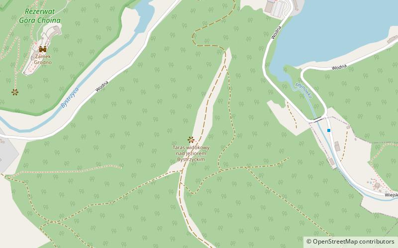 Zamek Grodno location map