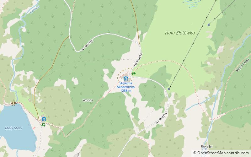 Schronisko PTTK „Strzecha Akademicka” location map