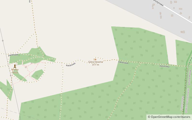 Góra Ossona location map