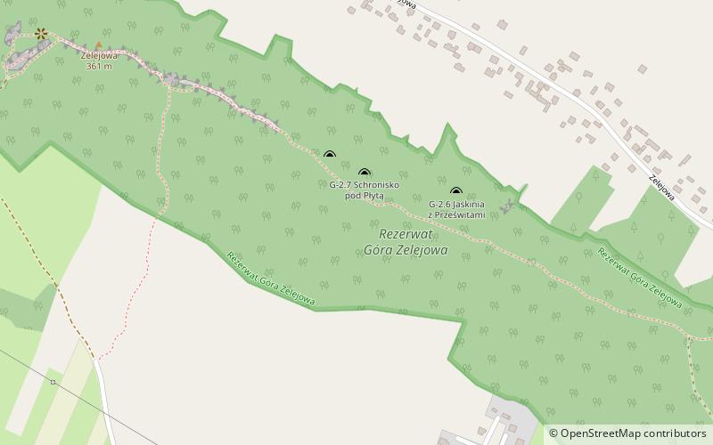 Rezerwat przyrody Góra Zelejowa location map