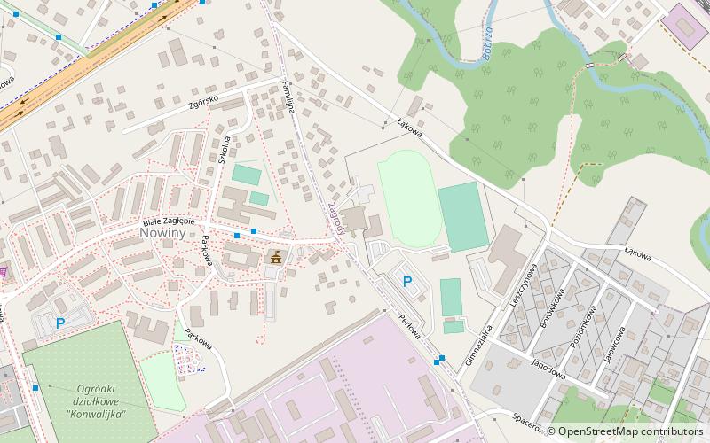 basen perla location map