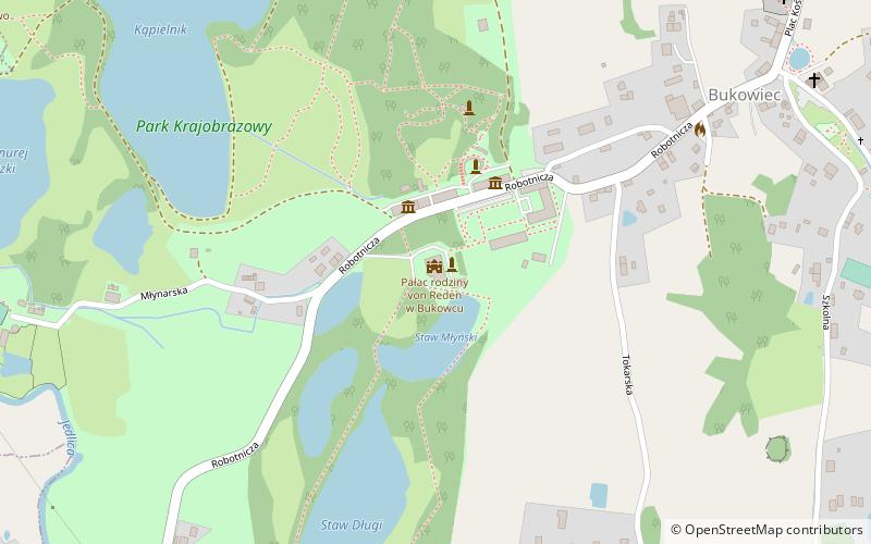 Pałac rodziny von Reden w Bukowcu location map