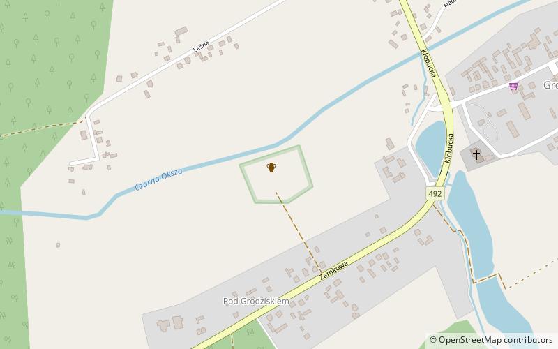 Rezerwat Zamczysko location map
