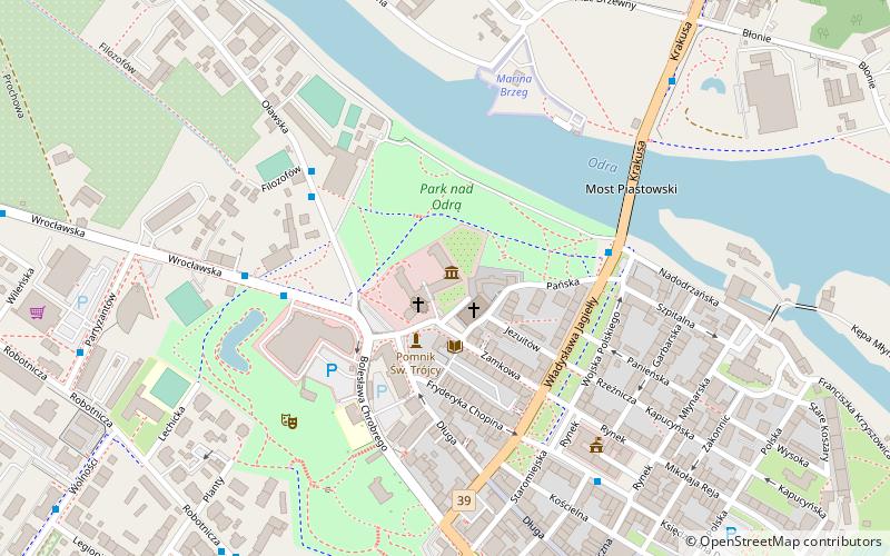 Piastenschloss location map