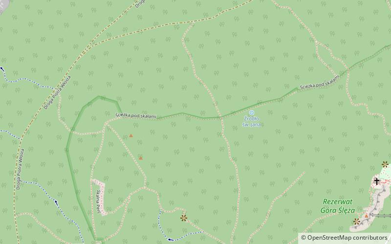 Ślęża Landscape Park location map