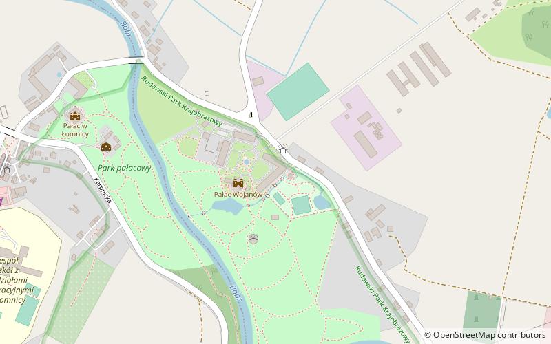 Pałac w Wojanowie location map