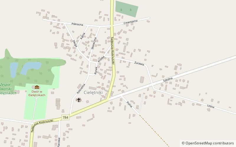 Tilleul de Cieletniki location map