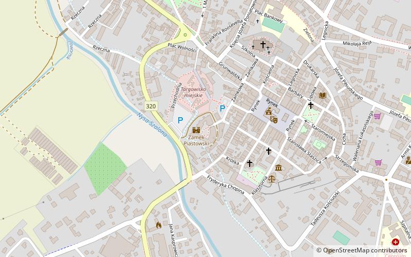 Zamek Piastowski location map