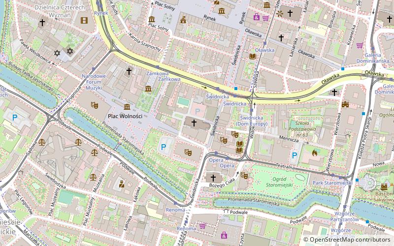 St. Dorothea, Wenzel und Stanislaus location map