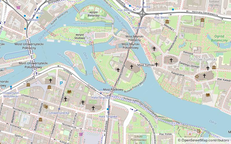 Piasek Island location map