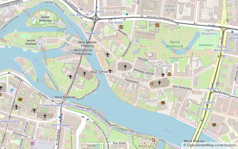 plac swietego jana chrzciciela wroclaw location map