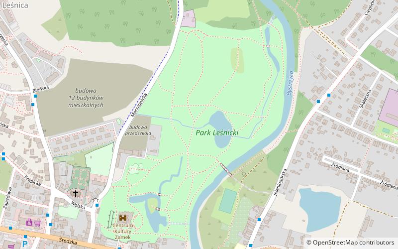 Park Leśnicki location map