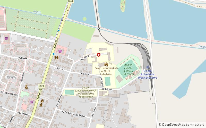 Lubomirski Palace location map