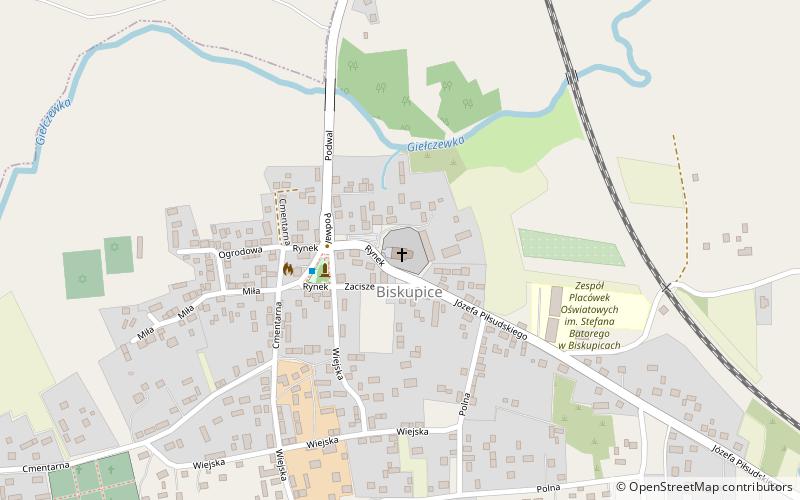 Parafia św. Stanisława w Biskupicach location map