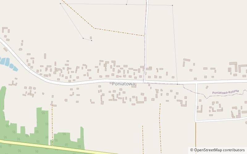 Poniatowa location map
