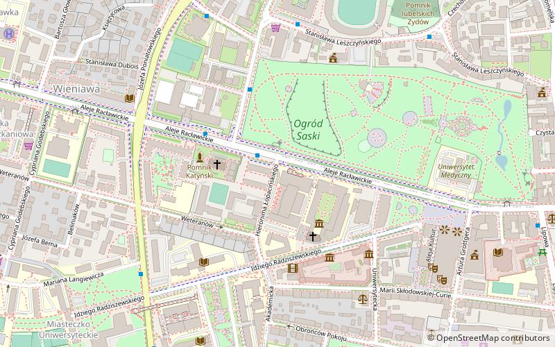 Katolicki Uniwersytet Lubelski Jana Pawła II location map
