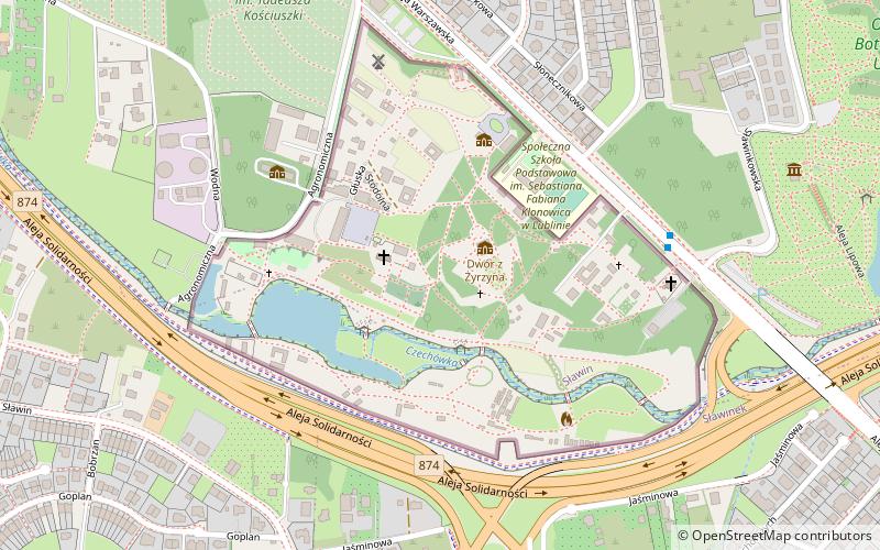 Skansen Museum location map