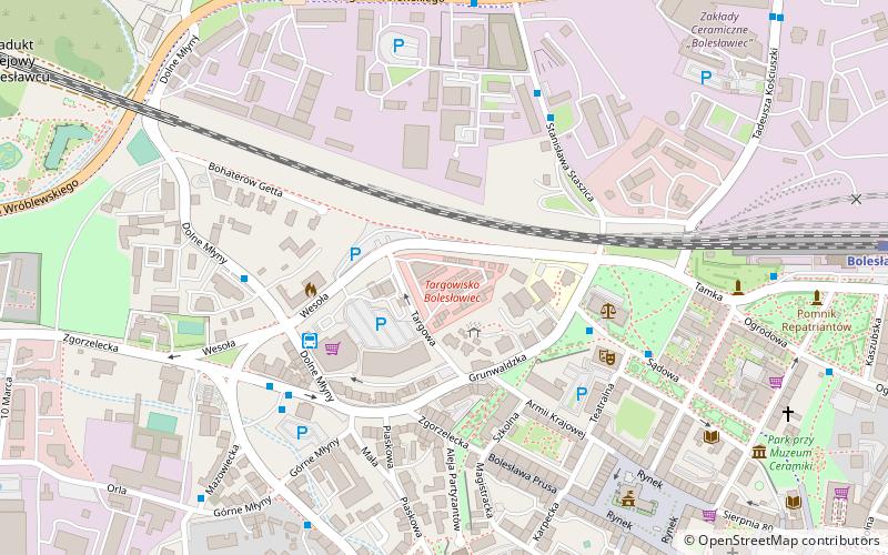 targowisko boleslawiec location map