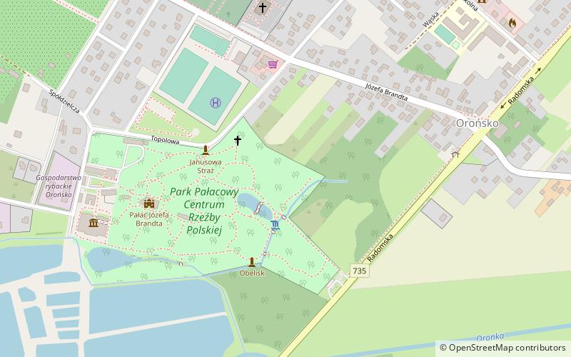Center of Polish Sculpture location map
