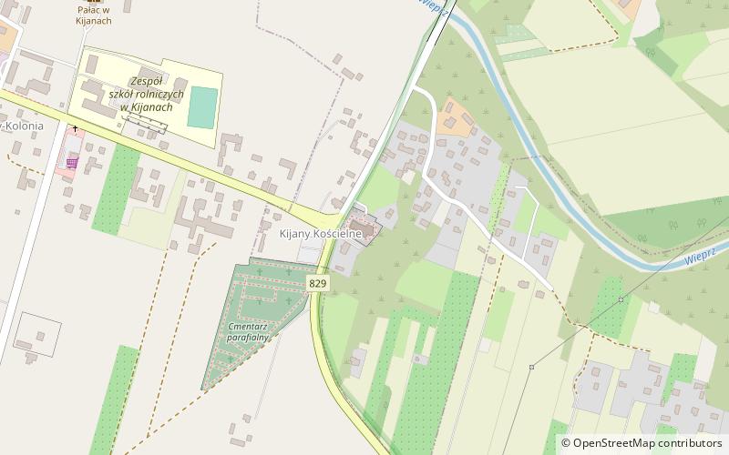 Kościół pw. Świętej Anny w Kijanach location map