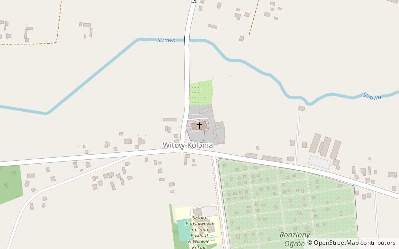 Kloster Witów location map