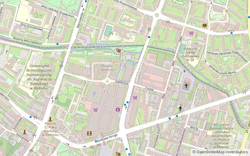 Aquapark Radom location map