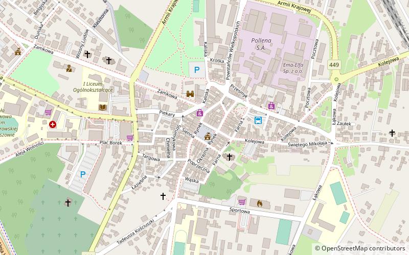 norwegisches kriegsgefangenenmuseum ostrzeszow location map
